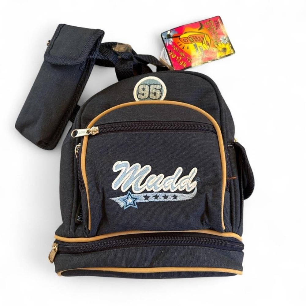 NWT Y2K Deadstock Vintage MUDD Mini backpack with patches